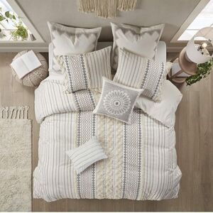 INK+IVY 100% Cotton Comforter Cover Bedding Set